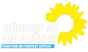 Grüne Fraktion Leipzig Logo Sonnenblume